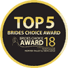 TOP 5 Bride's Choice Awards 2018 Celebrant logo