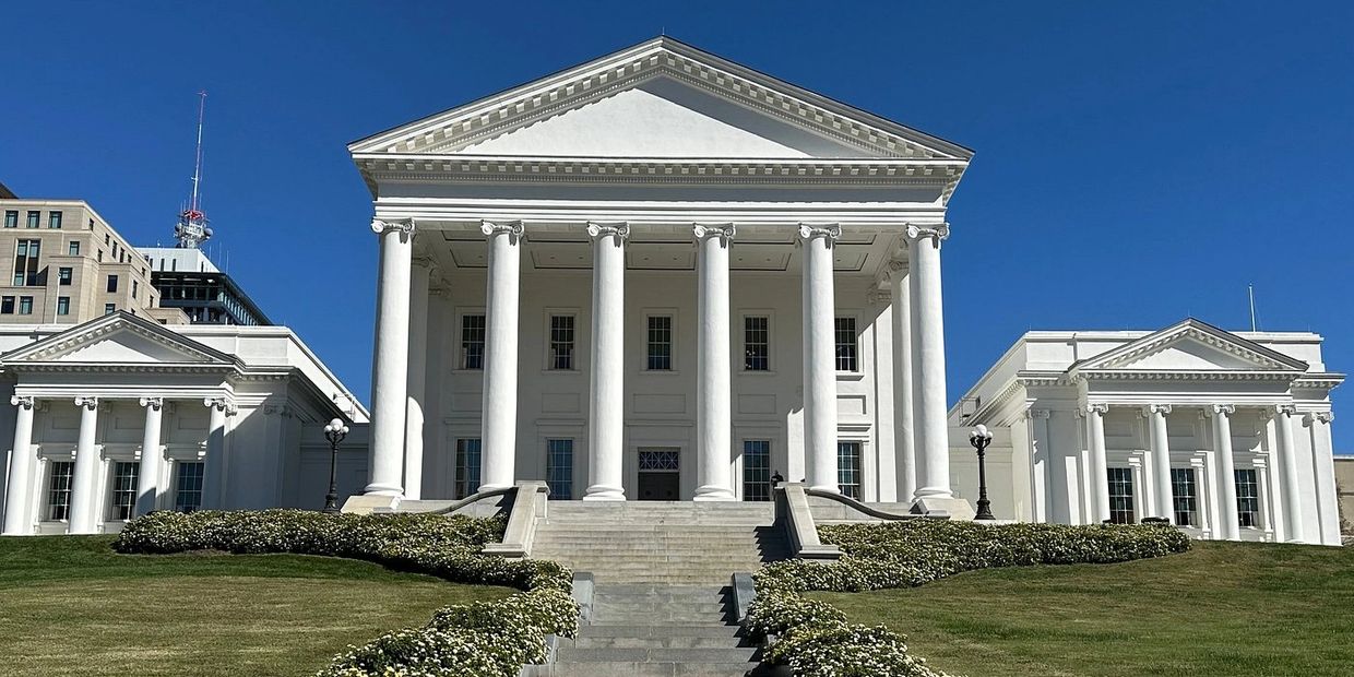 Virginia State Capitol in Richmond, VA
