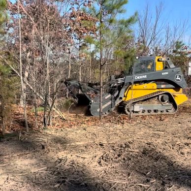 terra clear land solutions skid steer clearing land & mulching