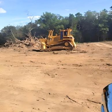 Terra clear land solutions bulldozer clearing land