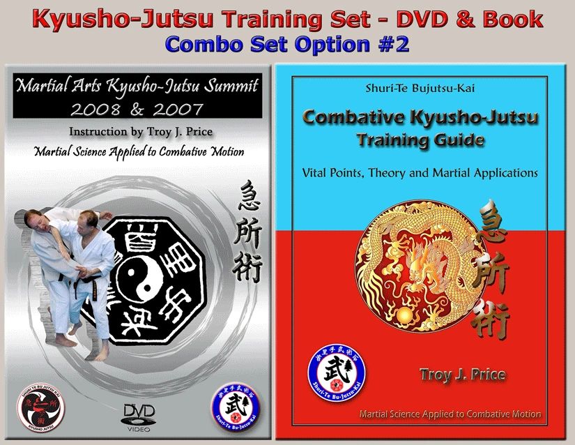 Kyusho-Jutsu Training DVD & Book Combo Set #2