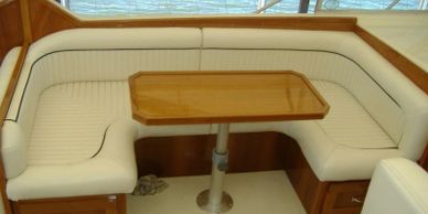 Custom boat Upholstery