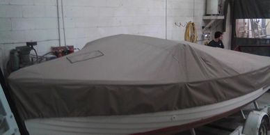 Boat storage cover