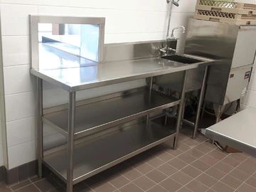 Okanagan Stainless Kelowna Stainless Steel A&W West Kelowna Pass Thru Countertops sink