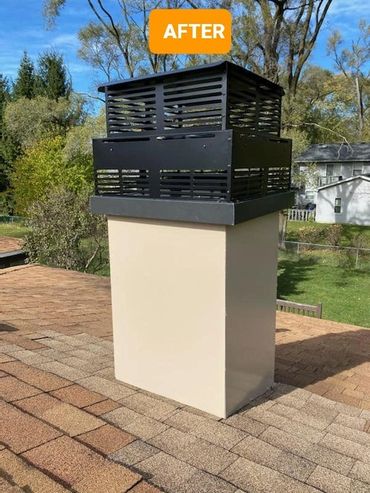 New Chimney Cap/Damper 