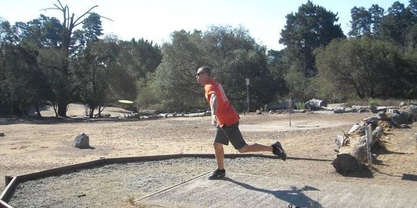 Matt Bell Disc Golf Drive at DeLaveaga Disc Golf Course