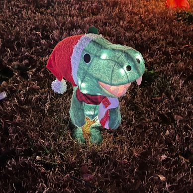 Christmas T-Rex