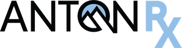 Logo with 'ANTON' and stylized 'RX'.