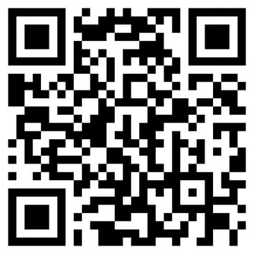 Black and white QR code.
