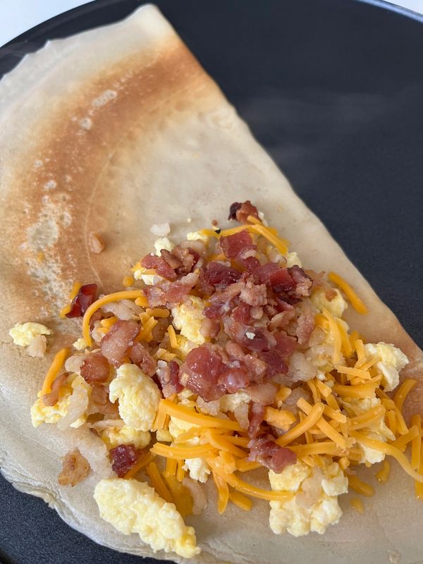 savory crepe