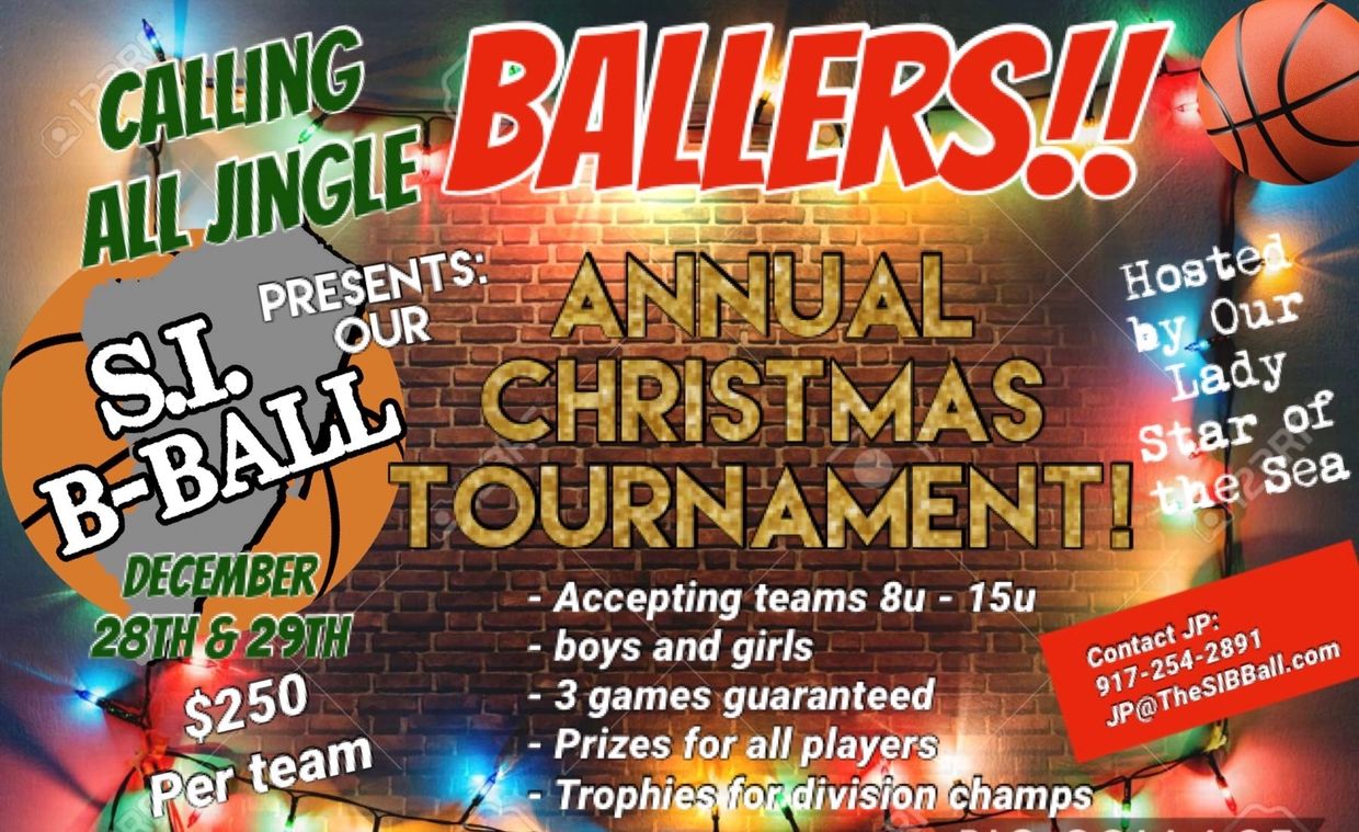 Save the date! December 28th and 29th!
Our 1st Annual Christmas Tournament is coming to OLSS! 