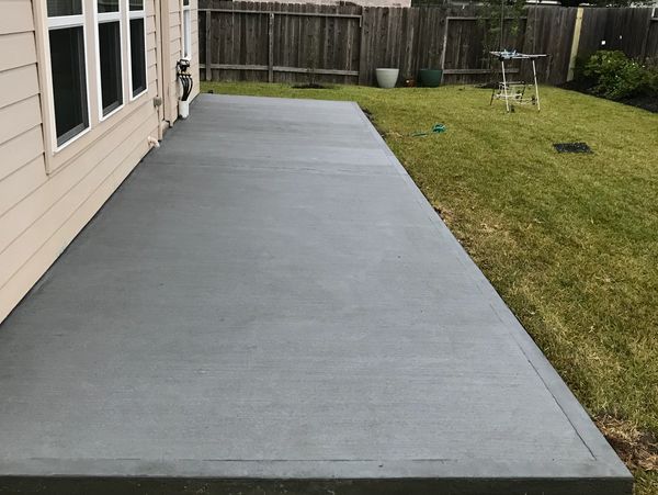 Build Concrete Patio