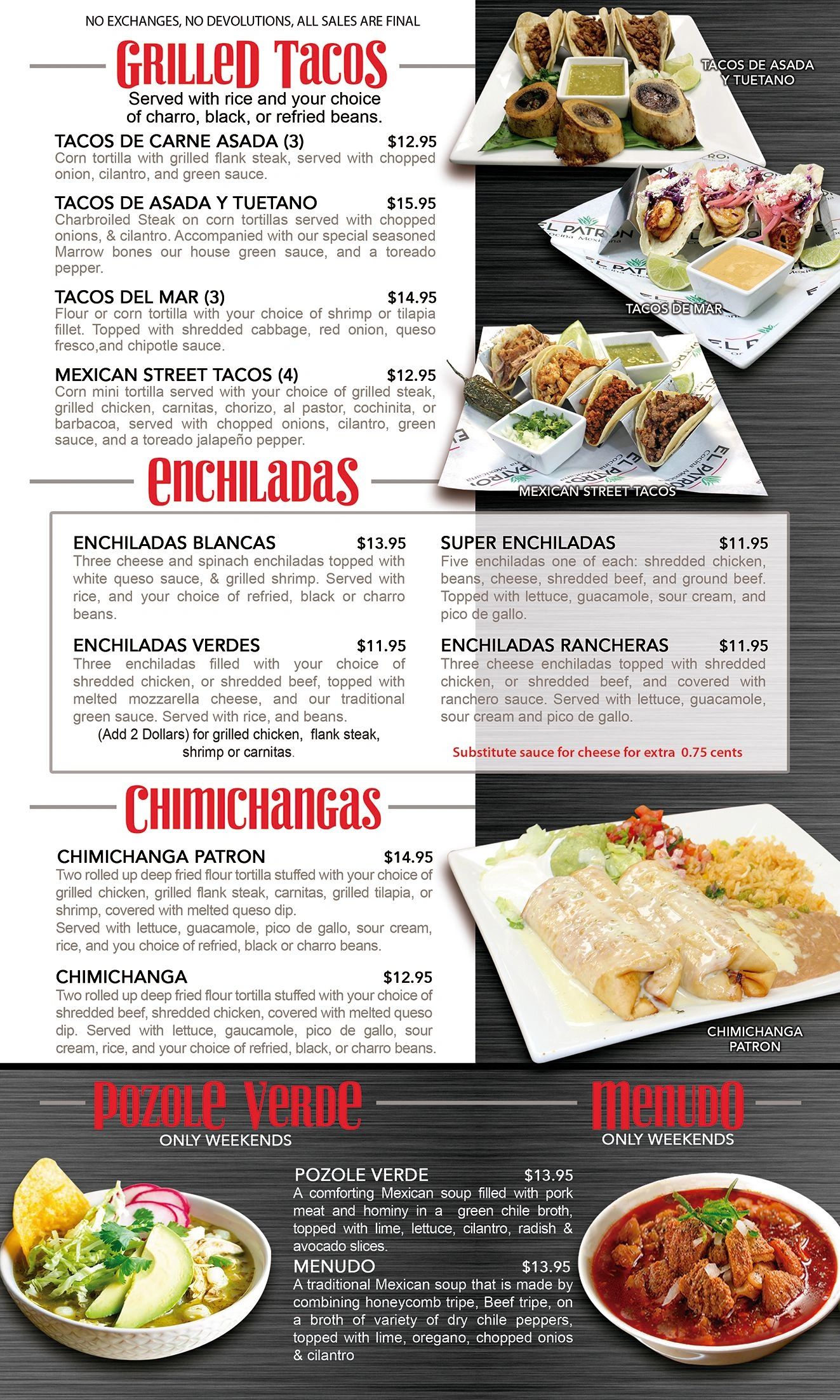 Chimichanga - Guacamole Cocina Mexicana