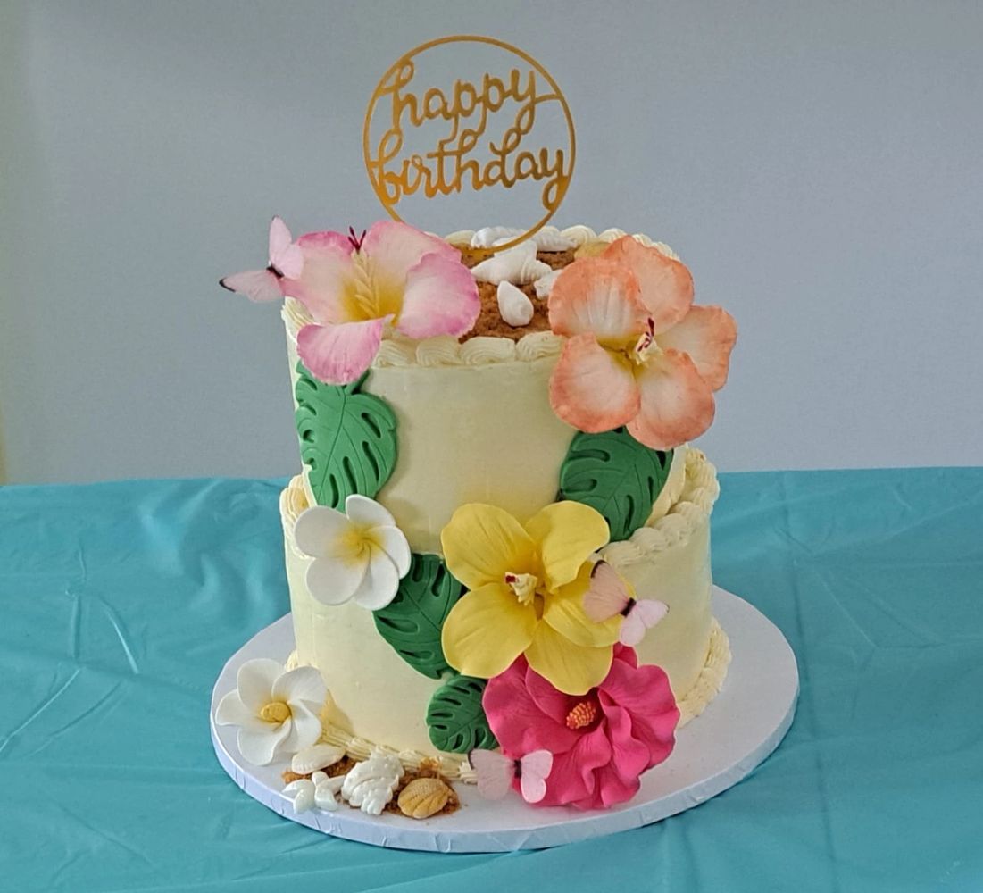 Floral Cake 