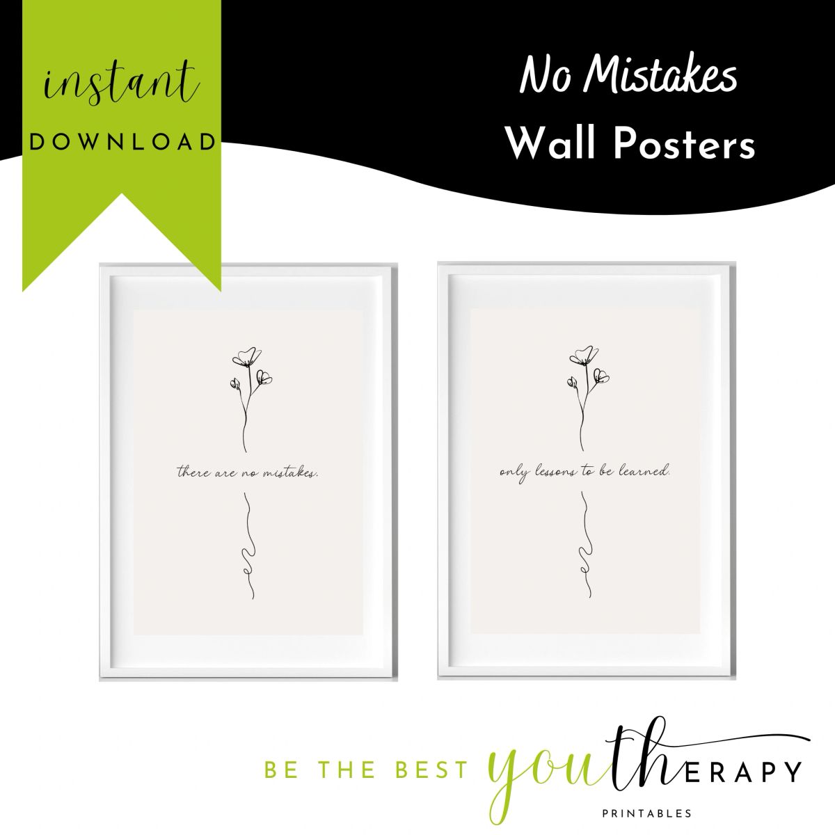 No Mistake Sign No Mistakes Wall Posters