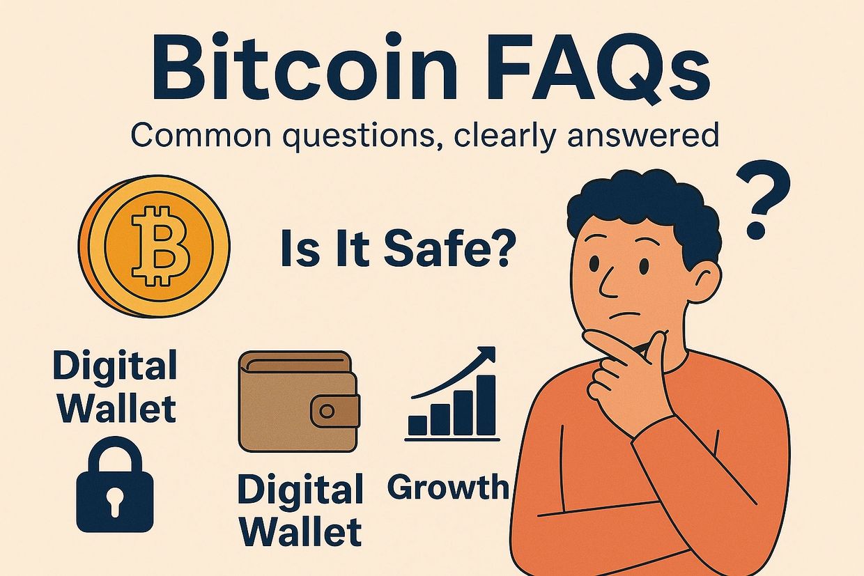 Bitcoin FAQs, Bitcoin frequently asked questions