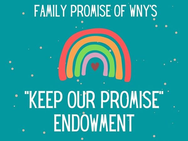 Logo for Family Promise of WNY's Keep Our Promise Endowment.