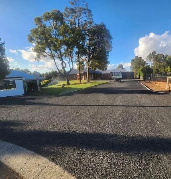 Lawn Prep and curbing Prep , 
New driveway prepped and laid