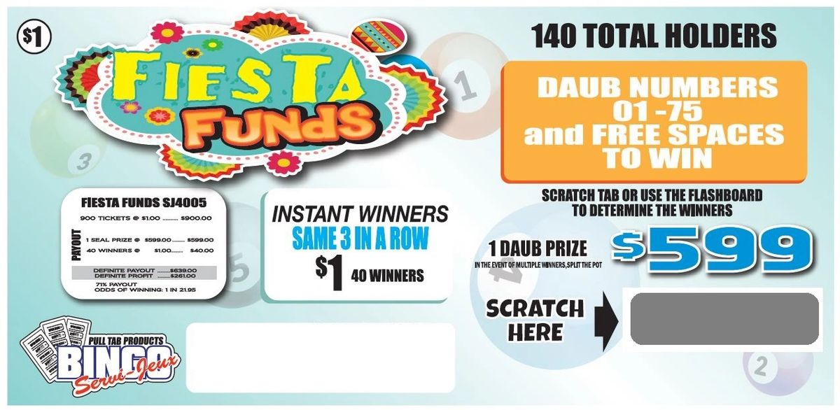 FIESTA FUNDS Seal card