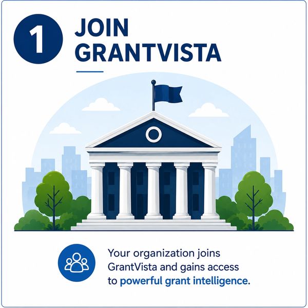 Join GrantVista for powerful grant intelligence.
