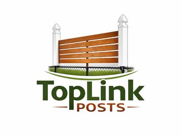 Toplink Post chain link fence privacy extension
