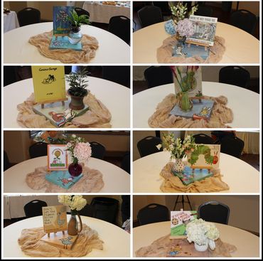 Storybook Painted Centerpieces