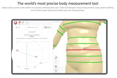 Styku's body scanner is the world's most precise anthropometric tool. Track real changes in body 