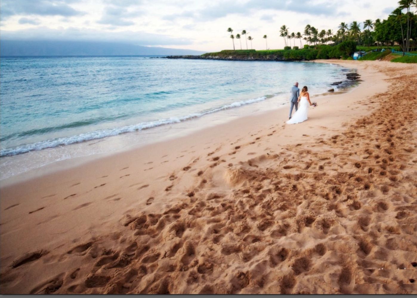 Destination island wedding