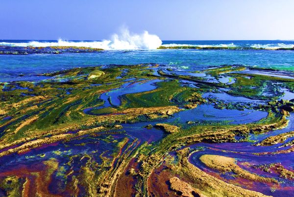 Island of Niihau shoreline 