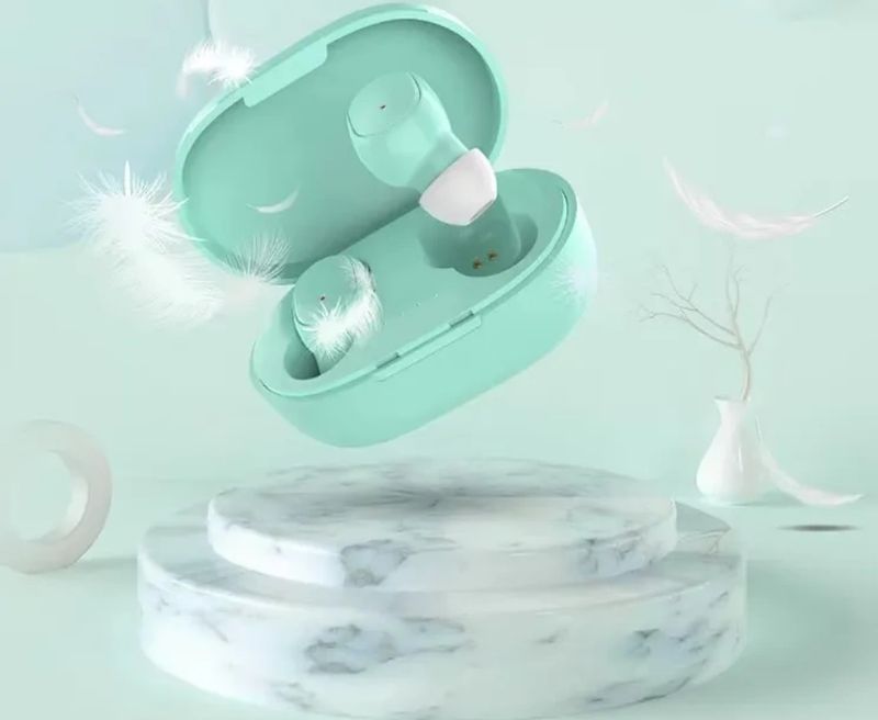 XBIT A6S compact wireless earbuds with ergonomic design for comfortable one-hand use