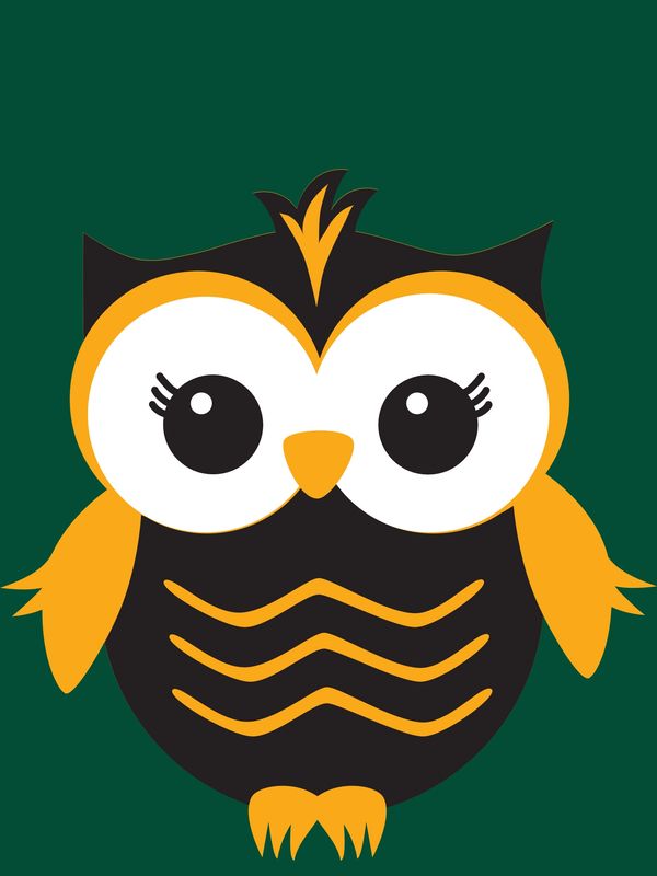 This six layer image of an owl is fun to make, and can be yours if you like.
