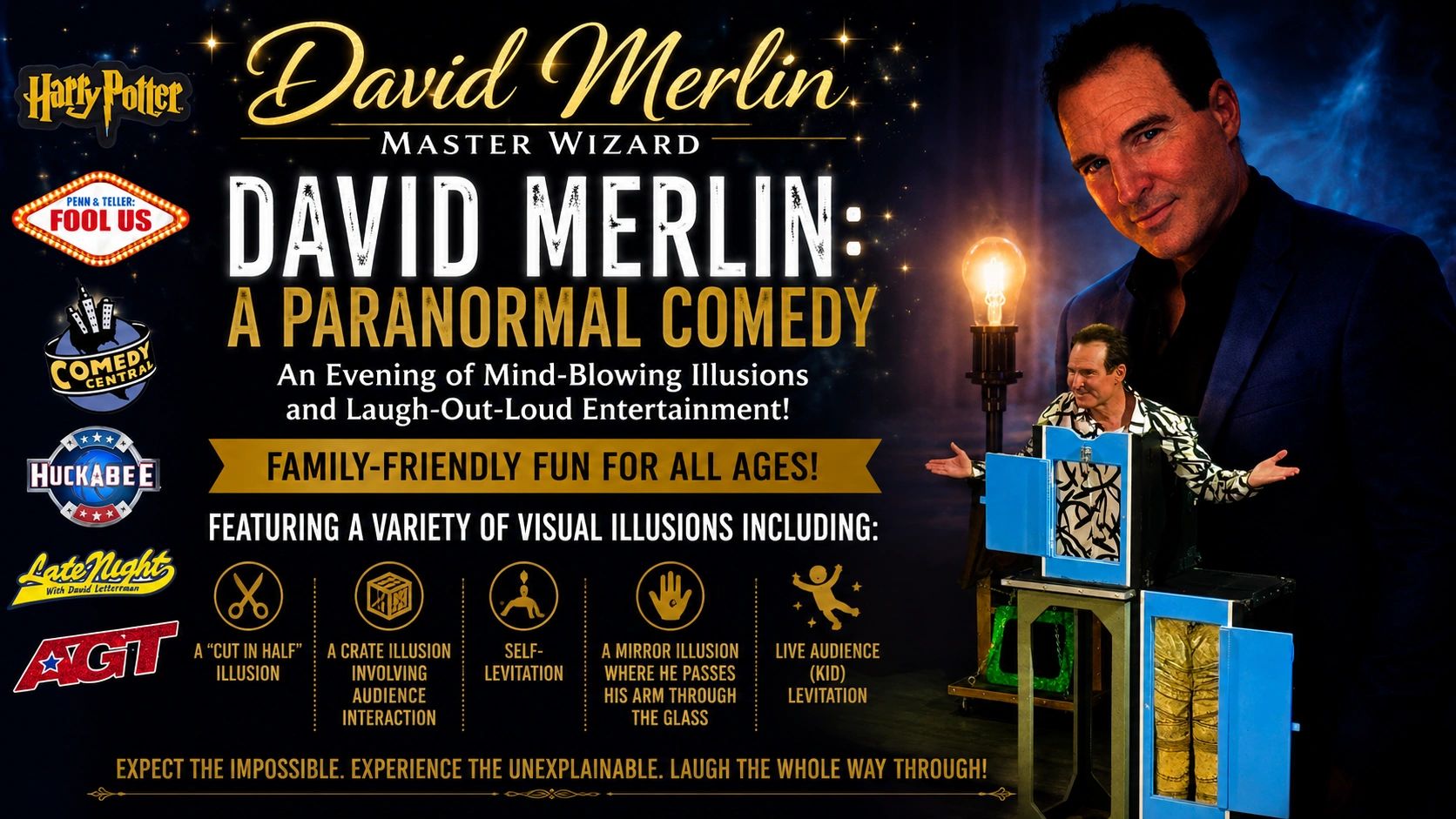 Merlin David David Merlin - The Paranormalist