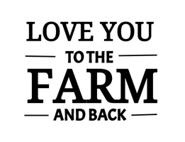 love You to the Farm and Back soaps