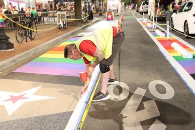 WE ARE STARS by Lisa Marie Studio at 17th atnd Q Street, NW, Washington DC on Thursday, 5 June 2025