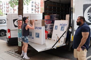 Pride HQ in the West Village at 154 Christopher Street in NYC on Friday, 26 June 2026