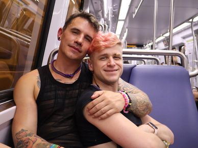 On board WMATA Green Line / Greenbelt Bound Train between U Strein NW Washington DC on Friday night,