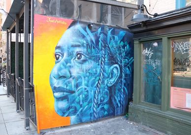 Joel Artista ART ALL NIGHT 2025 Mural at SUDHOUSE, NW, Washington DC on Monday, 15 September 2025