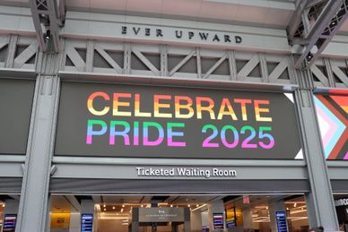Moynihan Train Hall in NYC on Monday morning, 30 June 2025