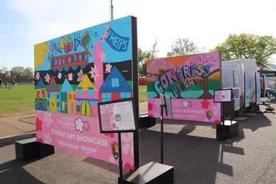 STUDENT ART SHOWCASE 2026 at the Tidal Basin, SW, Washington DC on Friday, 3 April 2026