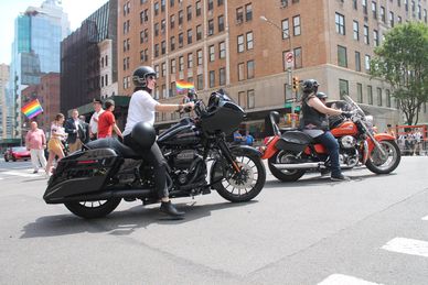 48th Gay Parade Step-off at West 16th in NYC on Sunday, 24 June 2018