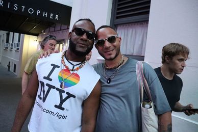 West Village along Christopher between Bedford and Bleecker Street in NYC on Saturday, 28 June 2025