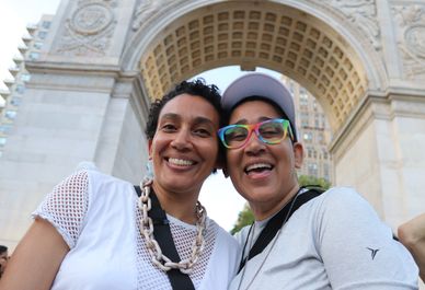 29th NYC Dyke March at Washington Square Park in New York City, NY on Saturday evening, 26 June 2021