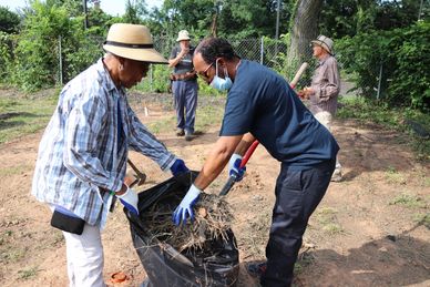 Allen Chapel AME GARDEN OF EDEN Bridge Park Plot Volunteer Day, SE, WDC on Saturday, 17 July 2021