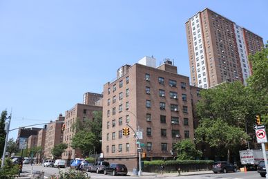 NYCHA Fulton Houses along 9th Avenue at West 19th Street in NYC, NY on Friday morning, 25 June 2021
