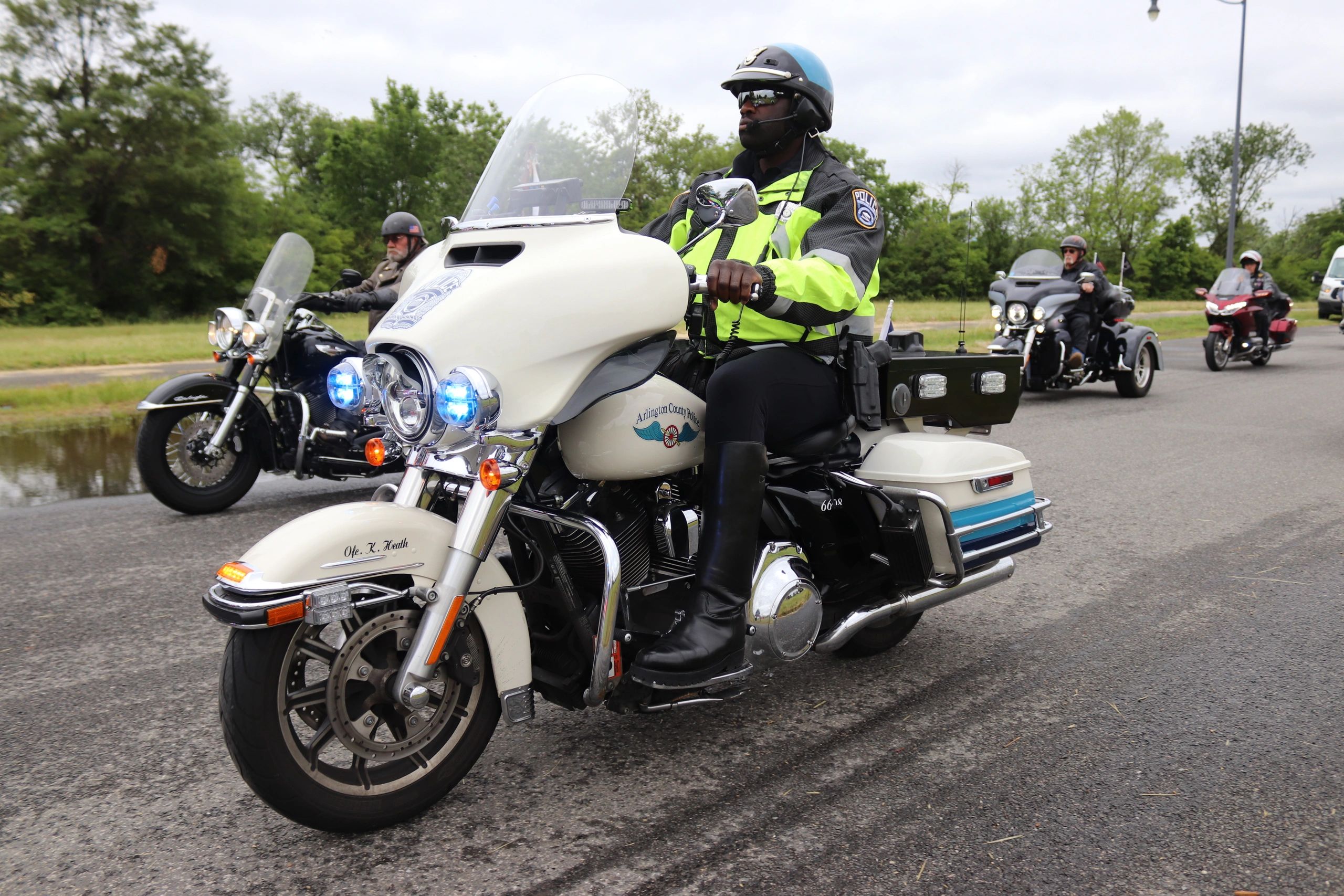 ROLLING TO REMEMBER Staging at RFK Stadium Parking Lot 8, SE, Washington DC on Sunday, 30 May 2021