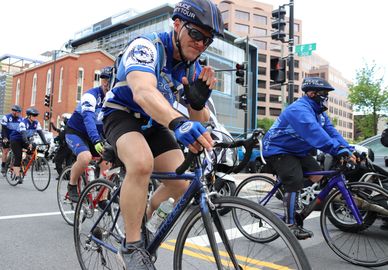 26th POLICE UNITY TOUR RIDE-IN to law Memorial, NW, Washington DC on Thursday afternoon, 12 May 2022