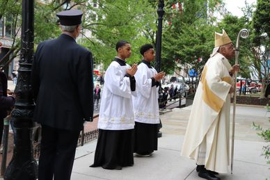 29th Annual BLUE MASS at St. Patrick's Catholic Church in Washington DC on Tuesday, 2 May 2023