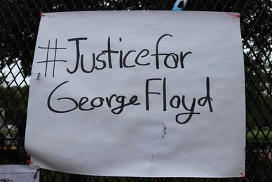 BLACK LIVES MATTER PLAZA at Lafayette Park, NW, Washington DC on Thursday afternoon, 27 August 2020