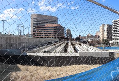 Paul Sarbanes Transit Center in Silver Spring, Maryland on Wednesday afternoon, 23 February 2022