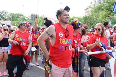 49th Capital Pride Parade along Pennsylvania Avenue, NW, Washington DC on Saturday, 8 June 2024